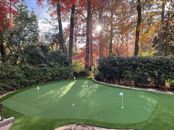 Custom Artificial Putting Green Installation in Knightdale, NC